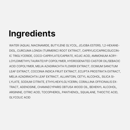 Medicube Kojic Acid Turmeric Niacinamide Serum (30ml)