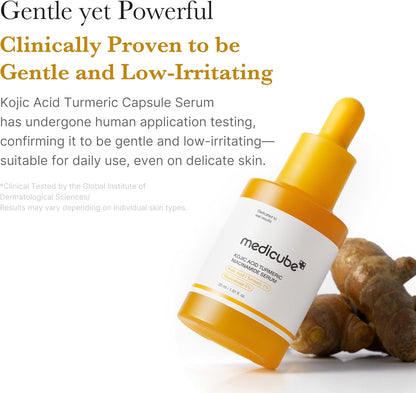 Medicube Kojic Acid Turmeric Niacinamide Serum (30ml)